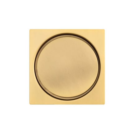 Σιφόνι δαπέδου Griglia Gold Matt